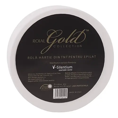 imagine Rola hartie pentru epilat din TNT Roial Gold 90m